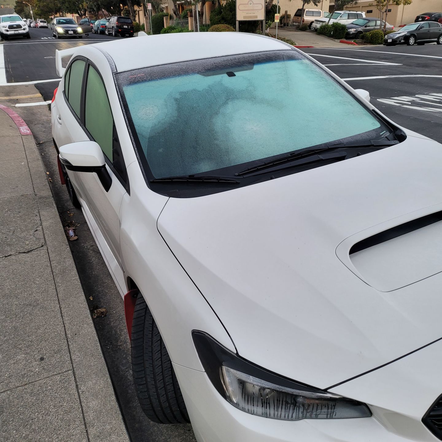 Customer photo review of Blackout Headlight Overlays