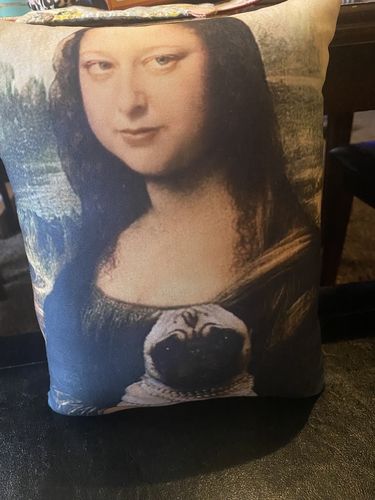 Customer photo review of Create A Custom Full Body Shaped Pillow