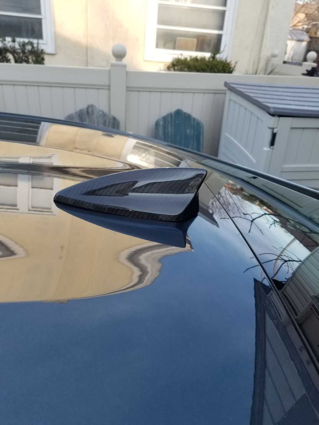 Customer photo review of Carbon Fiber Shark Fin Antenna Cover For Chevy Camaro 2016-2019