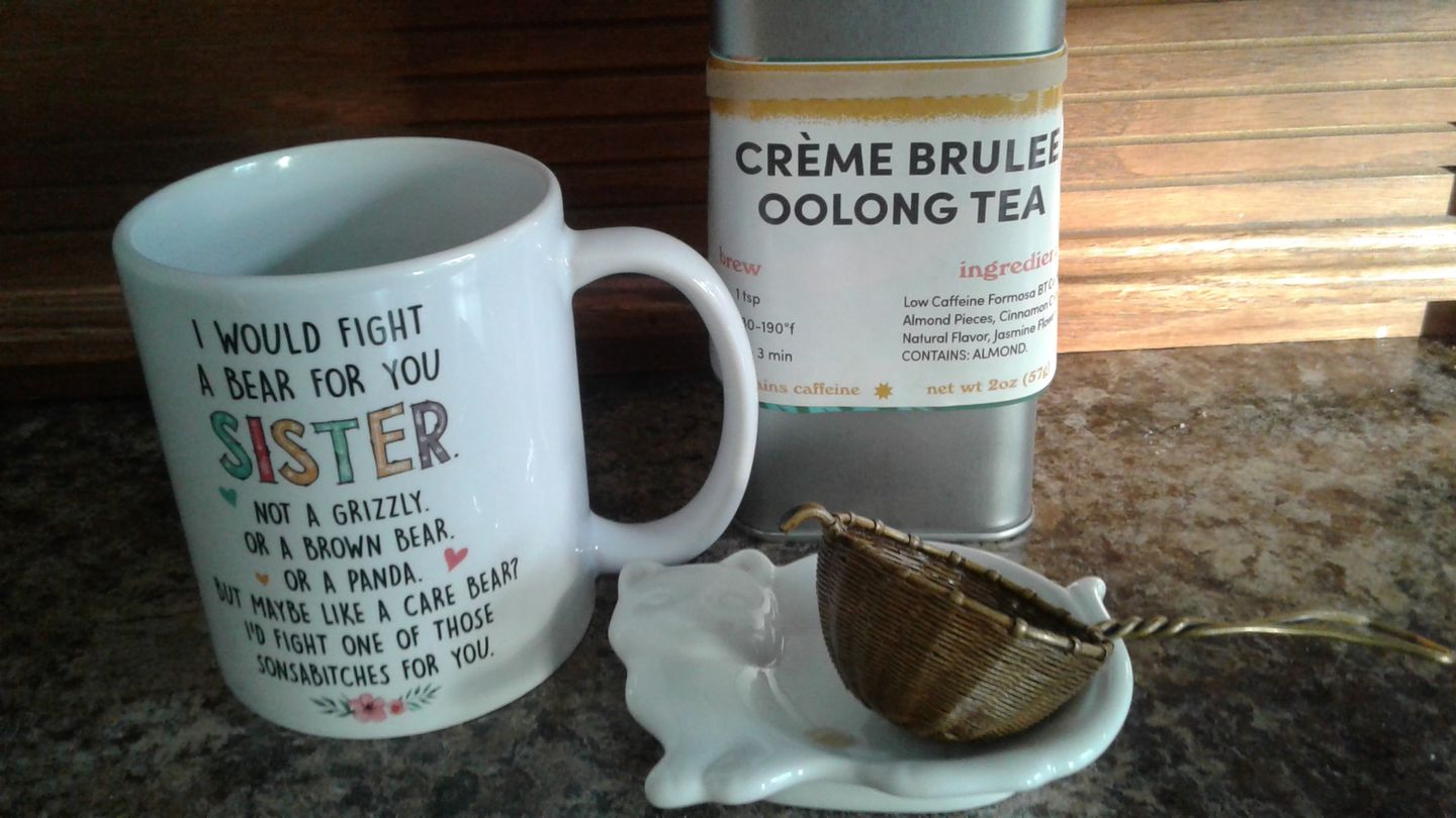Customer photo review of Crème Brulee Oolong