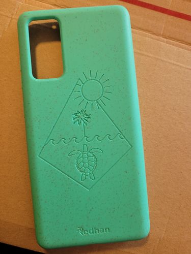 Customer photo review of Eco Friendly Galaxy S20 FE Phone Case - Turtle in Turquoise
