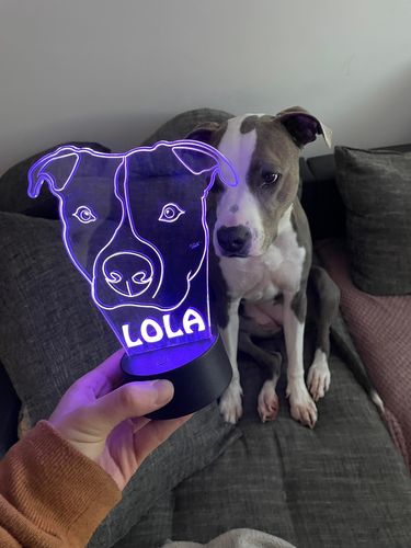 Customer photo review of Personalizirana Svetilka