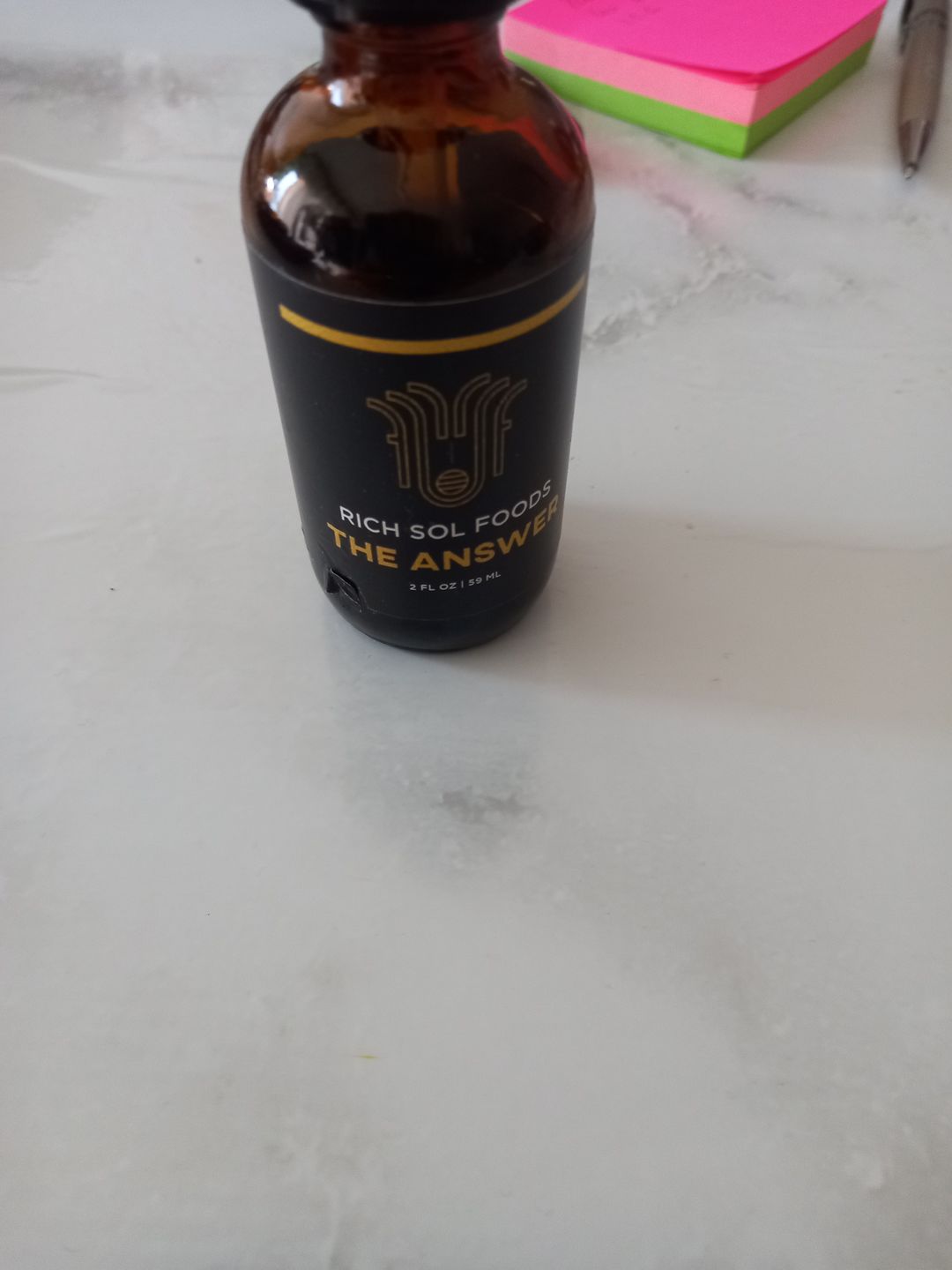 Customer photo review of The Answer - Immune System Enhancer