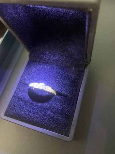 Customer photo review of Luxury Ring Box