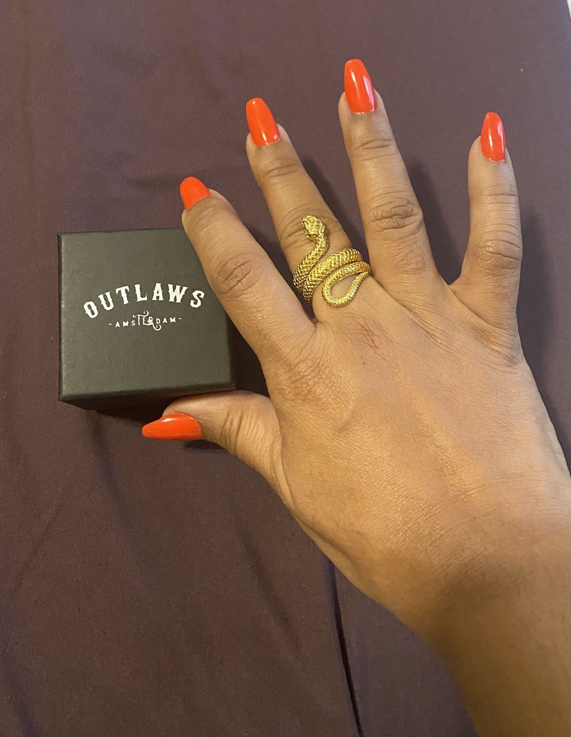 Customer photo review of SERPENT GOLD.