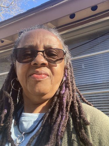 Customer photo review of Temporary Hair Color Pomade- Vegan