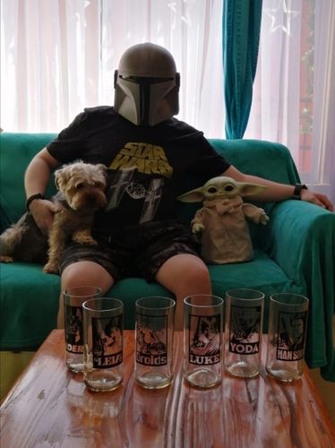 Customer photo review of Vasos Star Wars - A New Hope - Juego de 6 Vasos