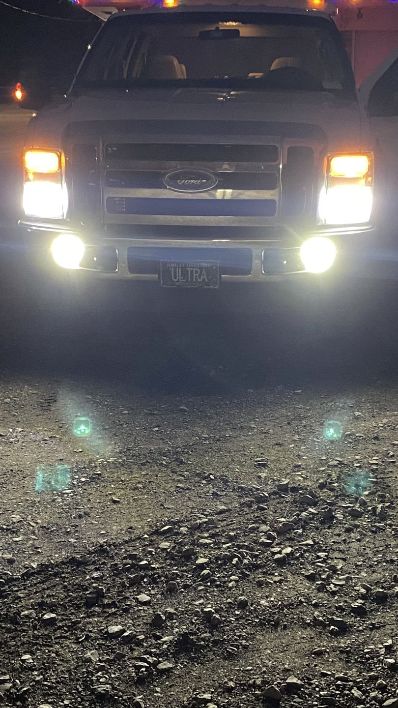 Customer photo review of Super Bright 6000K LED Fog Lights