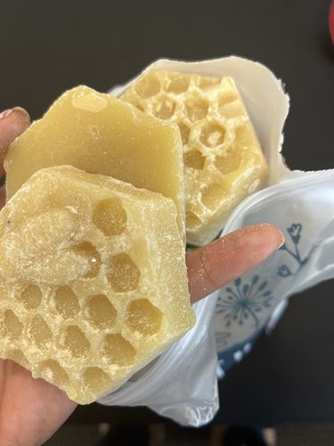 Customer photo review of Hard Wax Kit - 2.2 LB