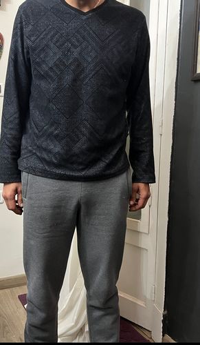 Customer photo review of V بيجاما رجالي مطبوع