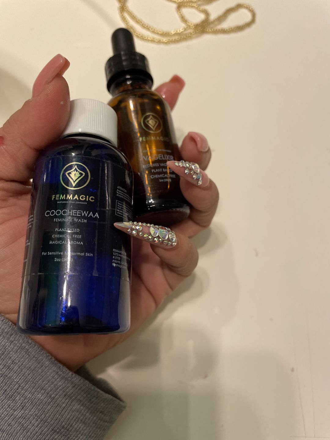 Customer photo review of Coocheewa + Vagelixir Travel Size  - Bundle