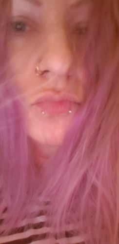 Customer photo review of Schwarzkopf Color Ultime Metallic Permanent Hair Color Cream, 9.23 Brushed Berry