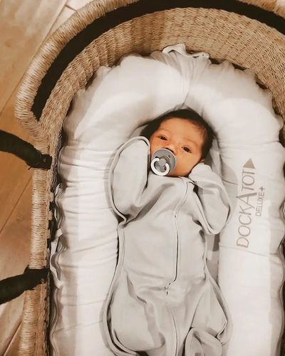 Customer photo review of Front Opening Zip Up Swaddle 1.0 TOG