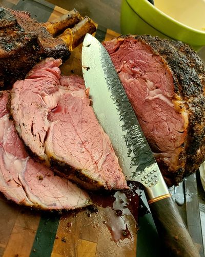 Customer photo review of Lehja™ Hand Forged 8" Chef’s knife