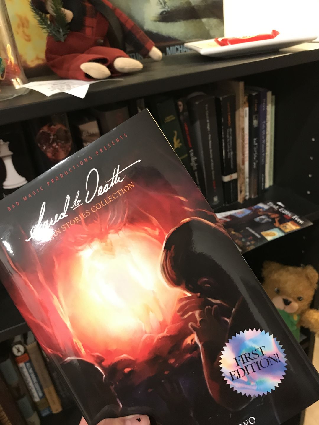 Customer photo review of Scared To Death Book Vol Two UNSIGNED
