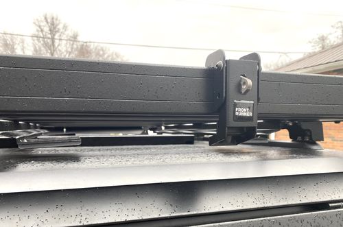Customer photo review of [PRO TABLE UNDER RACK BRACKET]