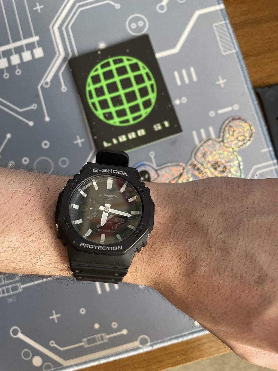 Customer photo review of Reloj Casio G-Shock Royal Oak "Casioak" GA-2100-1ADR Carbon Core Negro