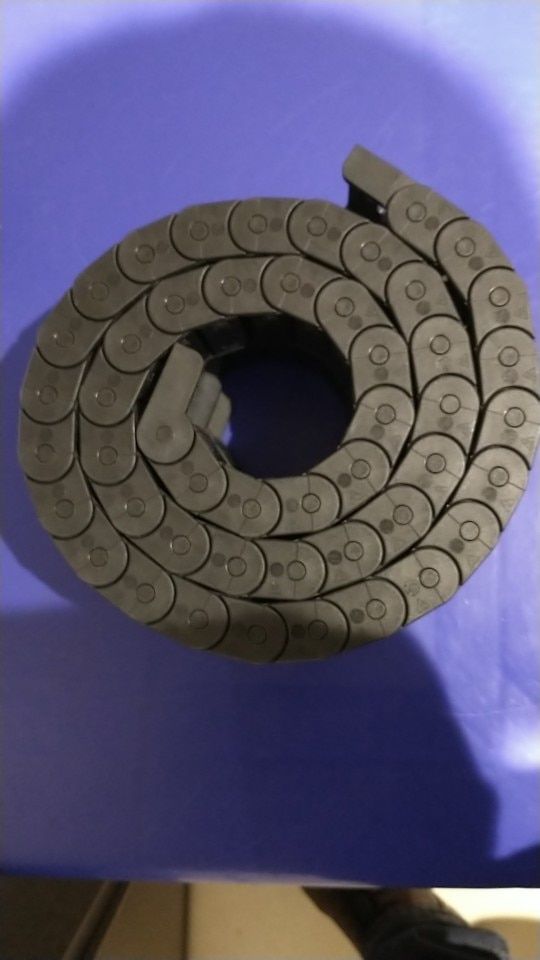 Customer photo review of Cloudray J18BF.1.N Semi-Enclosed Interior Opening Cable Drag Chains