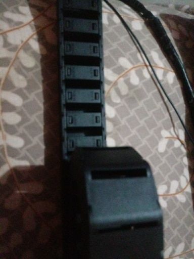 Customer photo review of Cloudray J18BF.1.N Semi-Enclosed Interior Opening Cable Drag Chains