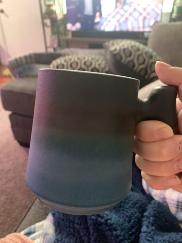 Customer photo review of Emerald Coffee & Tea Mug