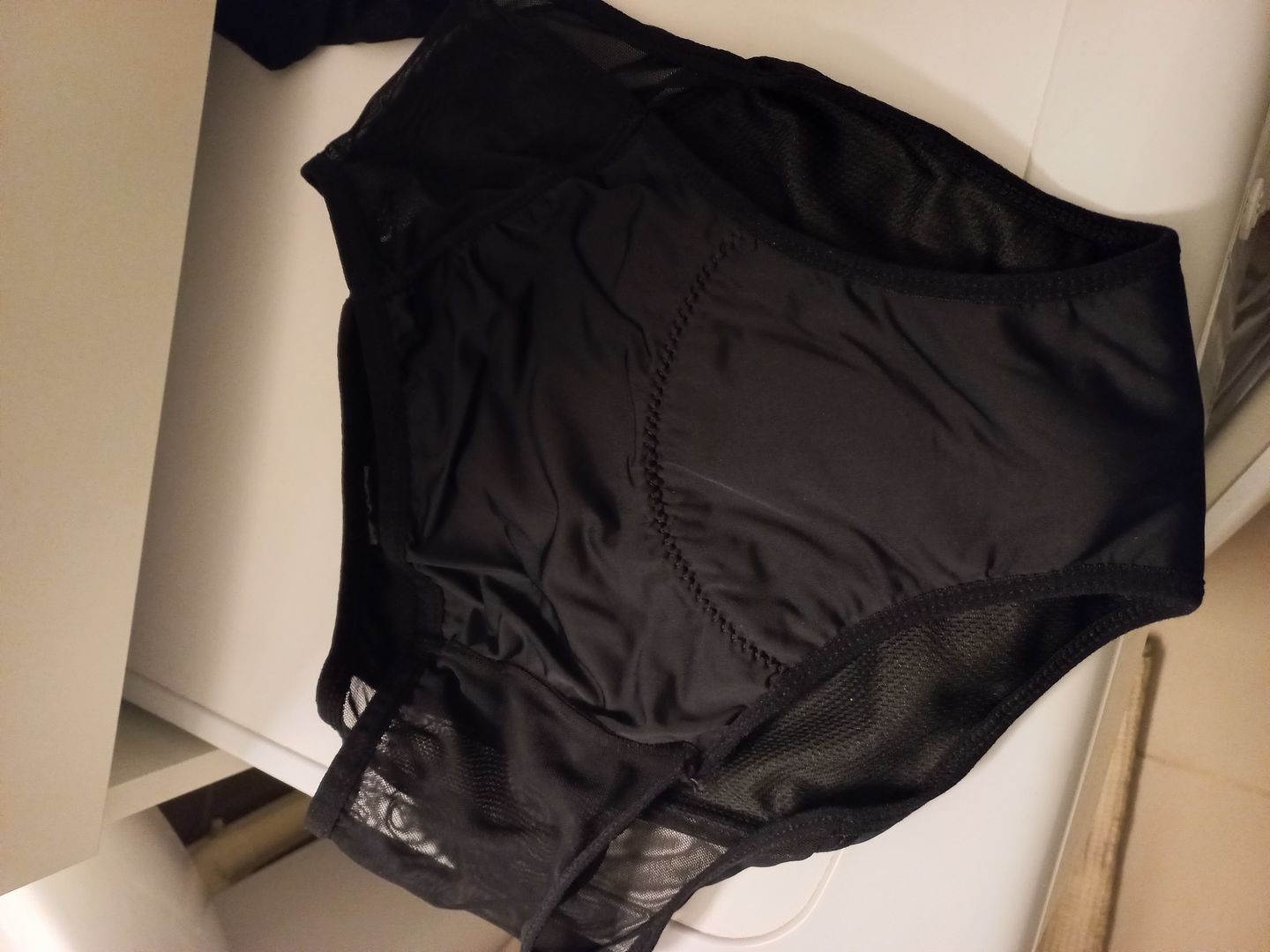 Customer photo review of Culotte Menstruelle gainante Clara (taille haute)