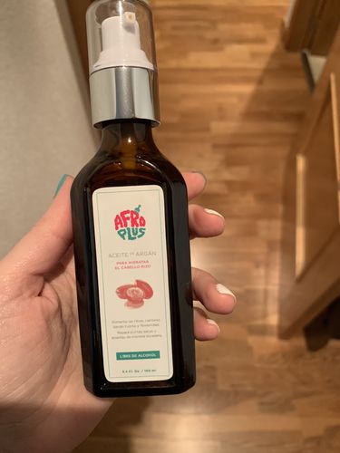 Customer photo review of Aceite de Argan