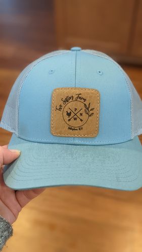 Customer photo review of Richardson 115  Leather Patch Hat
