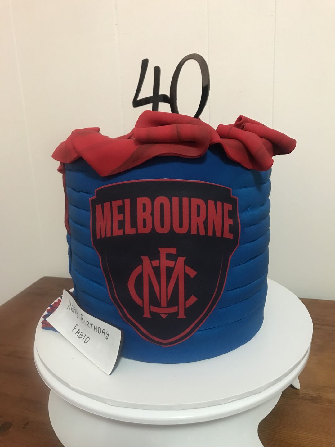 Customer photo review of Melbourne - Edible Icing Images