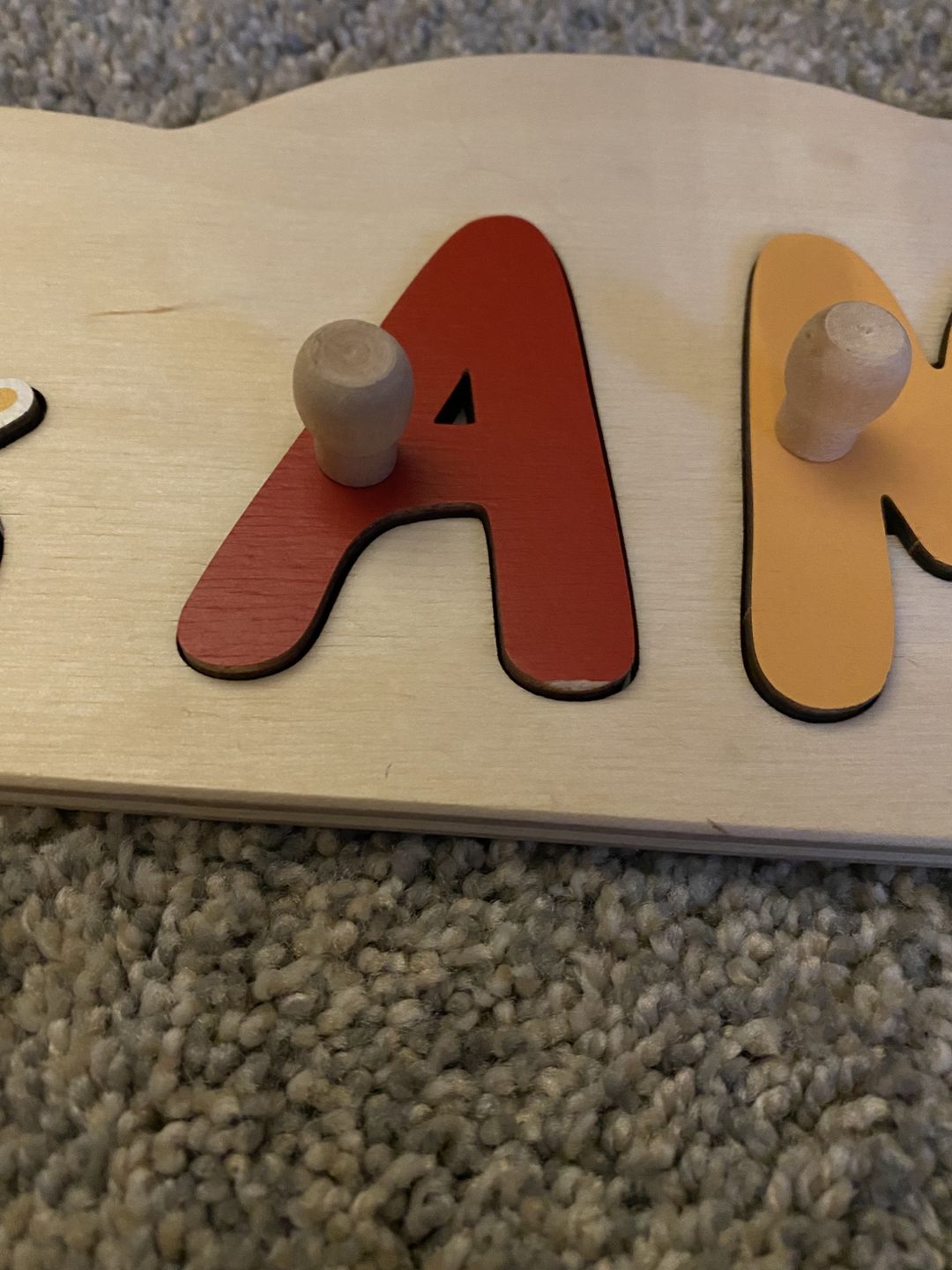 Customer photo review of Cloud Name Puzzle