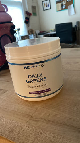Customer photo review of Daily Greens Powder