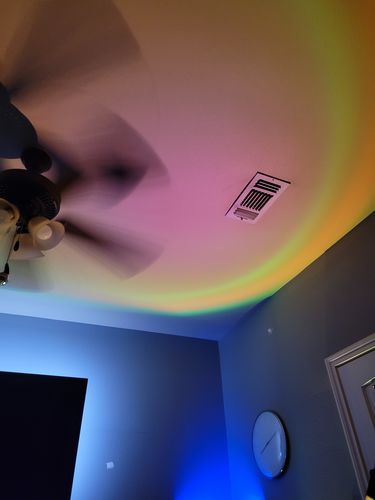 Customer photo review of The Sunset Lamp™