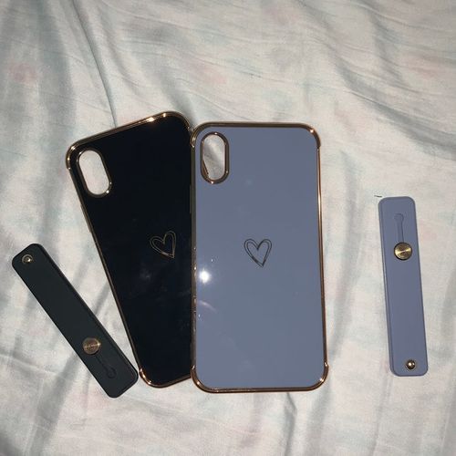 Customer photo review of Wrist Strap Electroplated Bumper iPhone Case