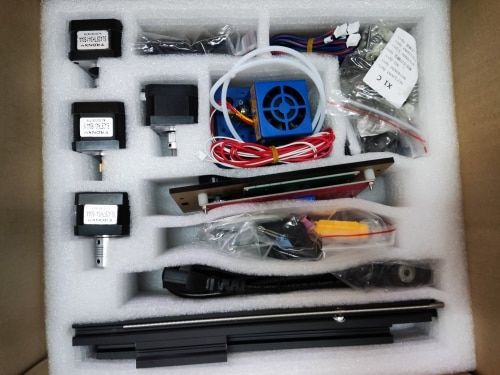 Customer photo review of X1 Mini DIY 3D Printer Desktop Portable for beginner build size 150*150*150mm