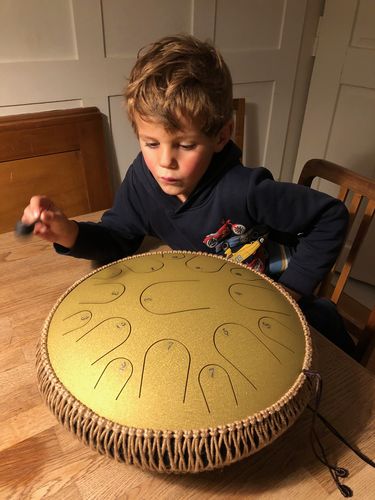 Customer photo review of Sonodrum Zungentrommel - "Premium" - Handgefertigt - 35,5cm - 15 Zungen - C-Dur