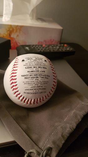 Customer photo review of To My GrandSon - You Will Never Lose - Baseball