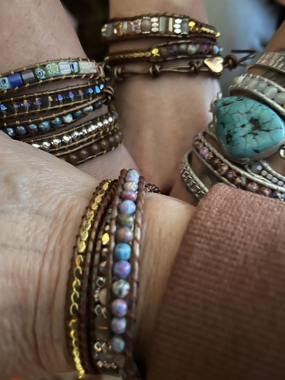 Customer photo review of Imperial Flower Protection Wrap Bracelet
