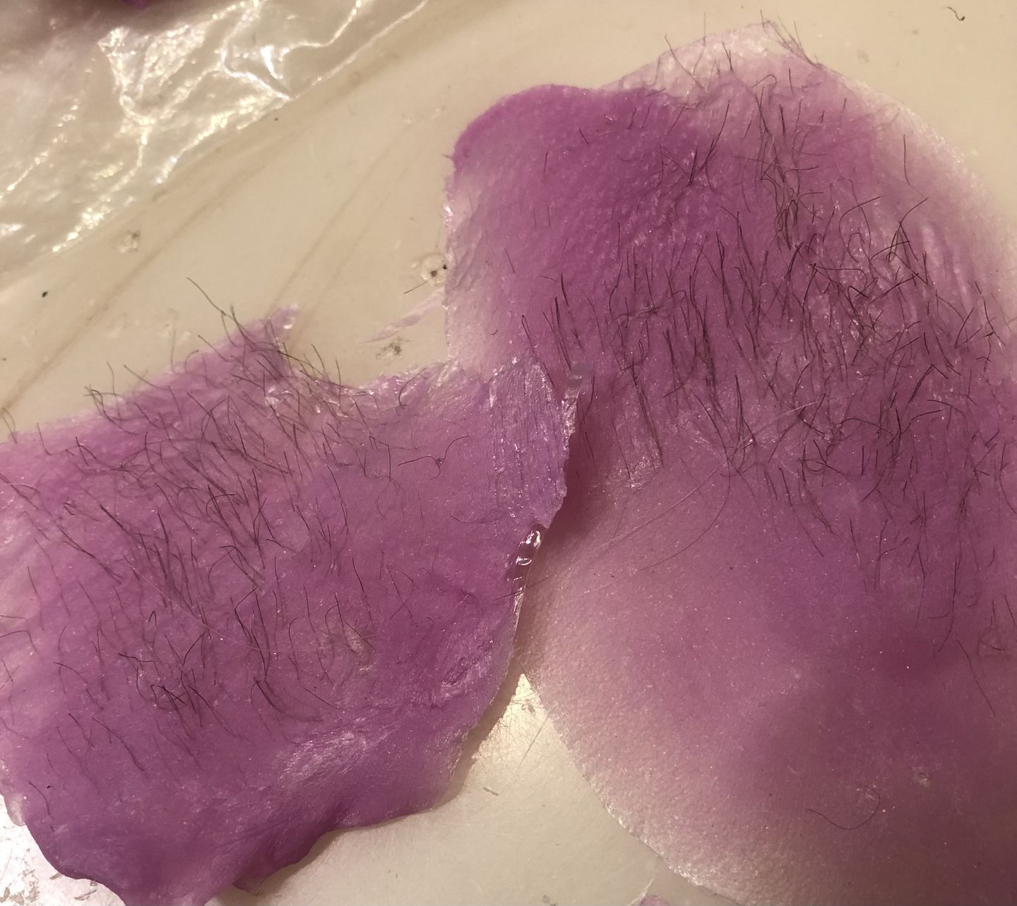 Customer photo review of At-Home Signature Series Hair Removal Wax