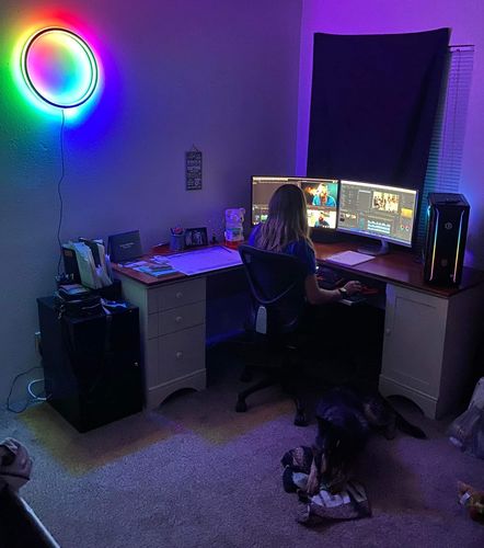 Customer photo review of LED Color Changing Wall Lamp - LitLamp™