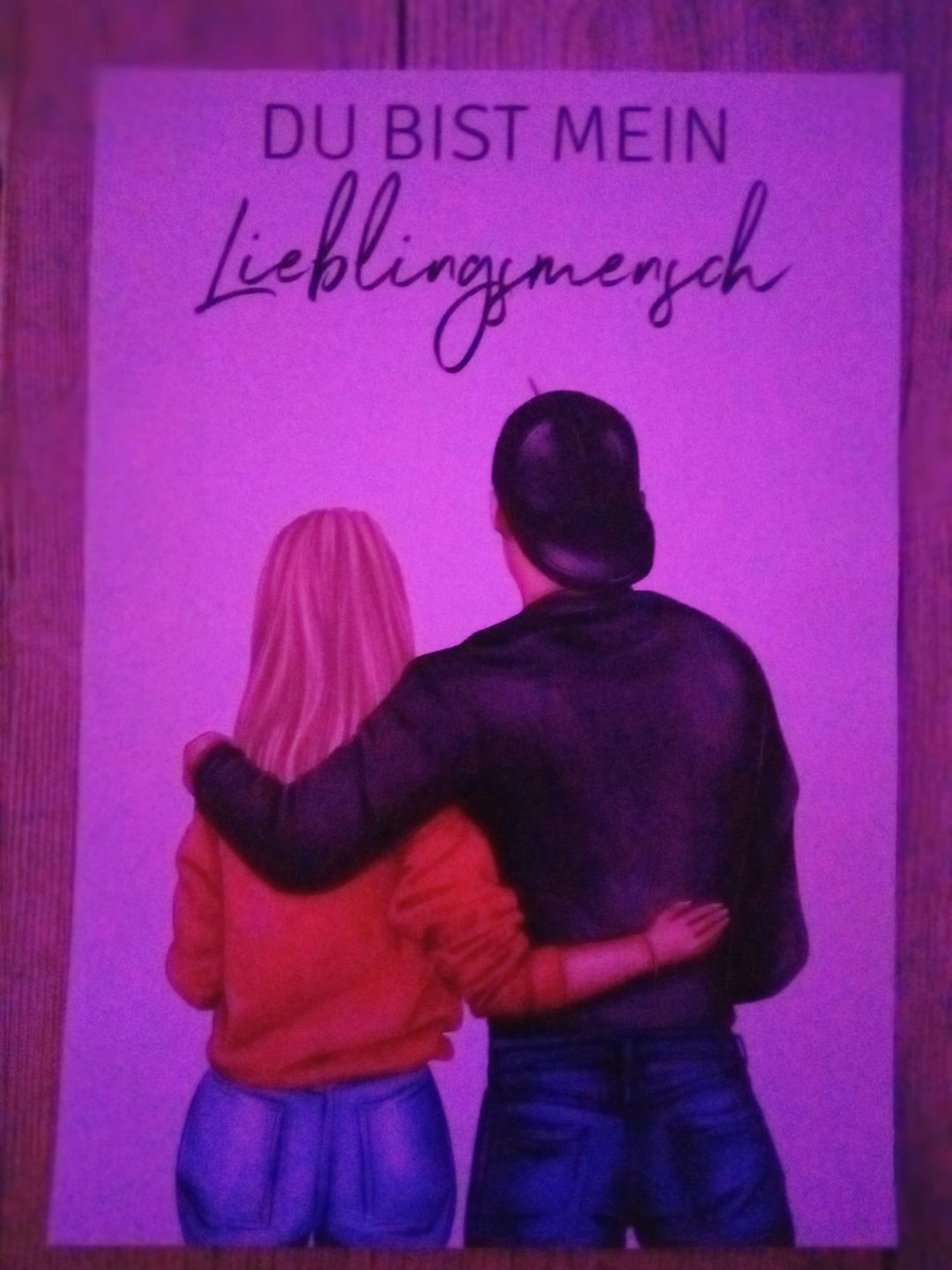 Customer photo review of Pärchen (Mann & Frau) - Personalisiertes Poster