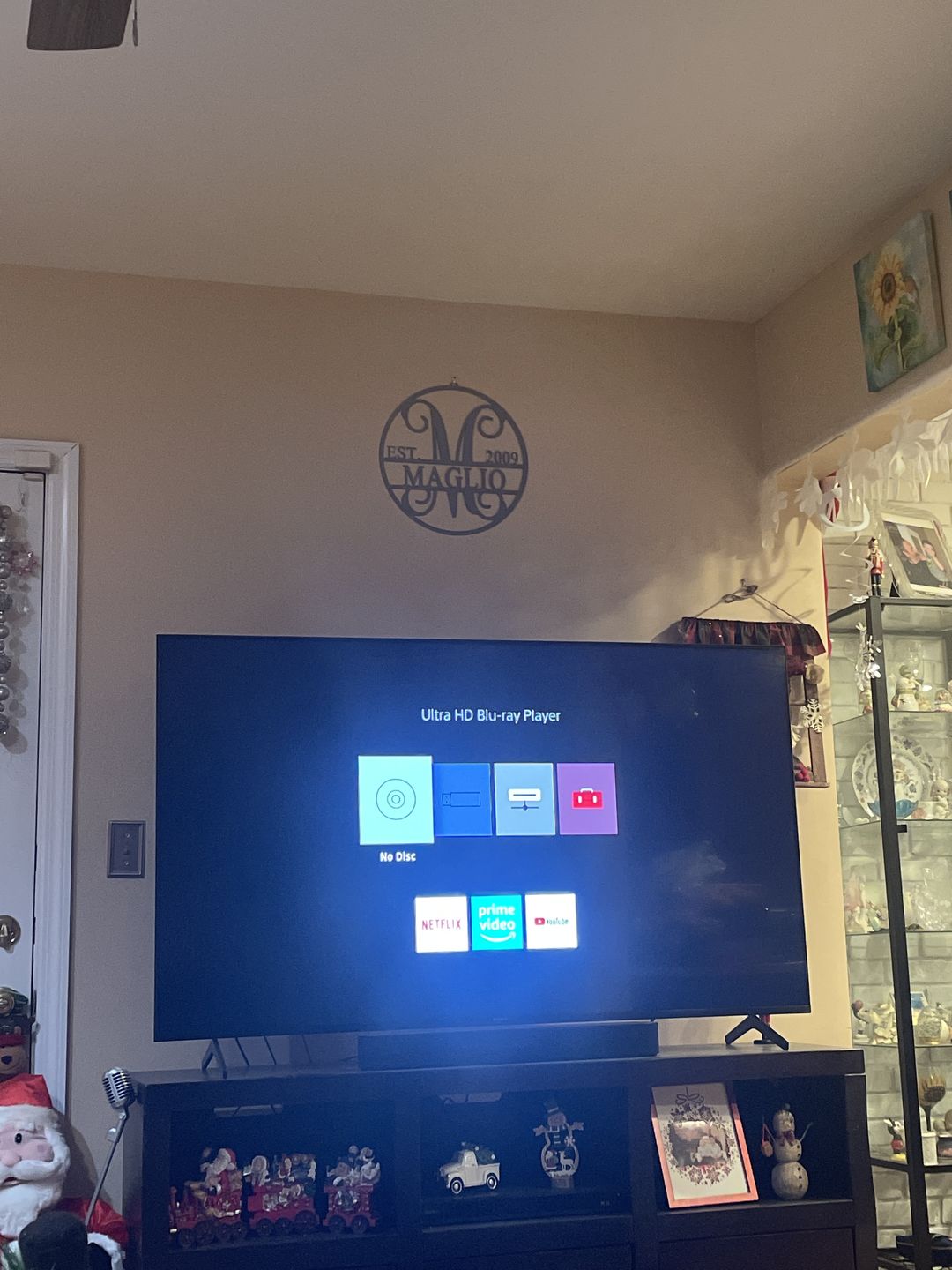 Customer photo review of 15" Established Circle Name and Date Monogram