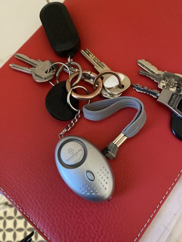 Customer photo review of Alarme de poche anti-agression SecurityLife