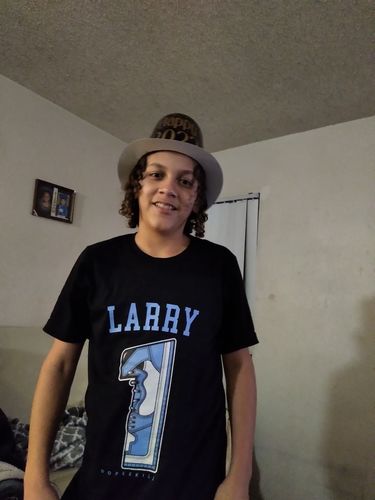 Customer photo review of Custom Name No.1 Unisex TShirt Match AJ1 Retro High OG University Blue