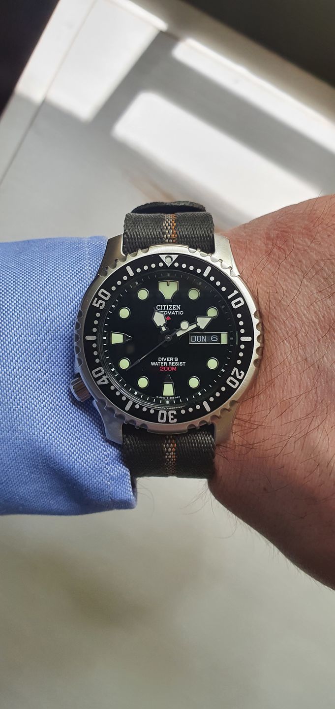 Customer photo review of Reloj Citizen Promaster NY0040-09E Buceo Automático 42 mm [EXCLUSIVO]