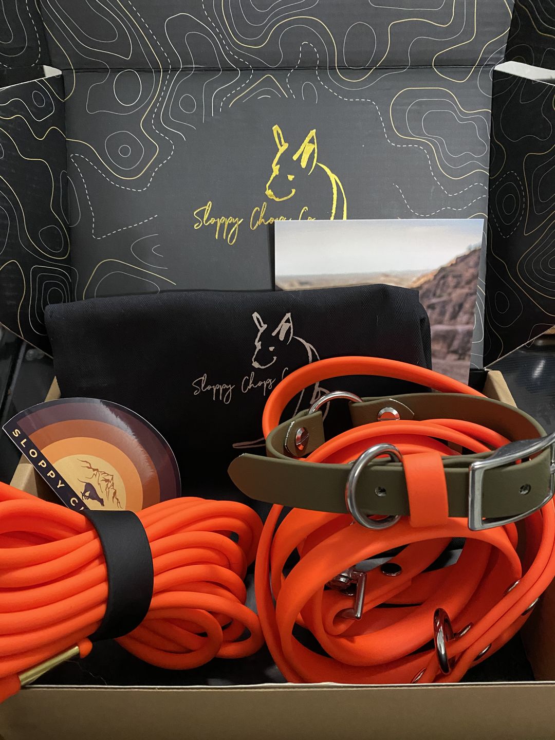 Customer photo review of Denali Center Ring Collar