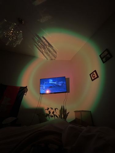 Customer photo review of The Sunset Lamp™