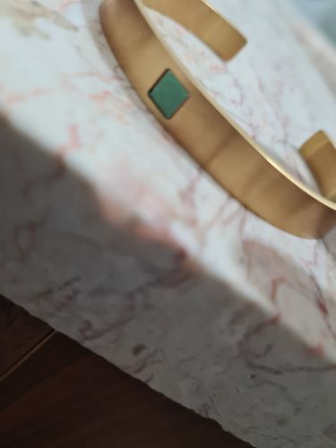 Customer photo review of Gold Stability Bracelet