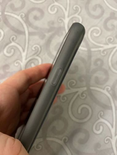 Customer photo review of Clear Candy Color iPhone Case
