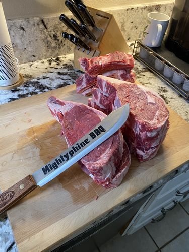 Customer photo review of Customized 10" Chapter Knife