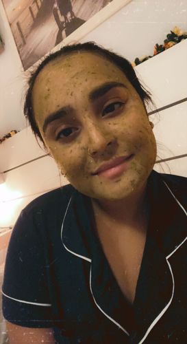 Customer photo review of Holiday Gift Set | Face Mask + Facial Oil