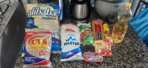 Customer photo review of Cesta Básica Econômica